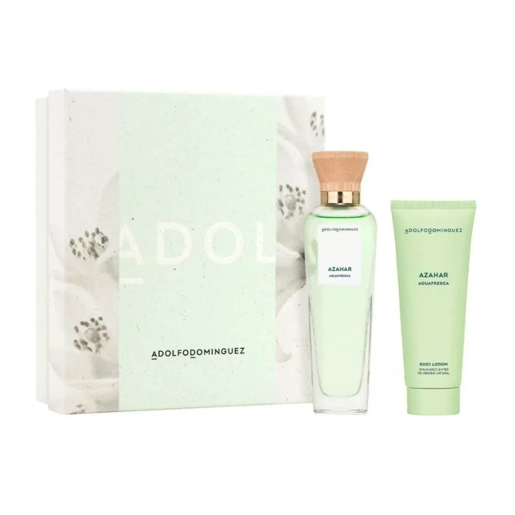 SET D ADOLFO D. AGUA FRESCA DE AZAHAR 120ML. EDT+CREMA