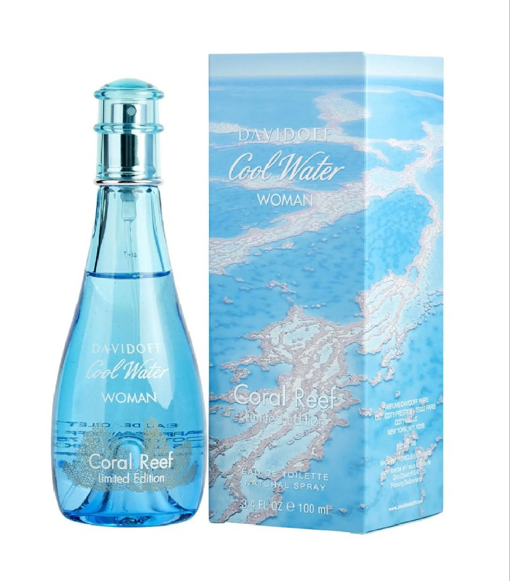 D DAVIDOFF COOL WATER CORAL REEF 100ML. EDT