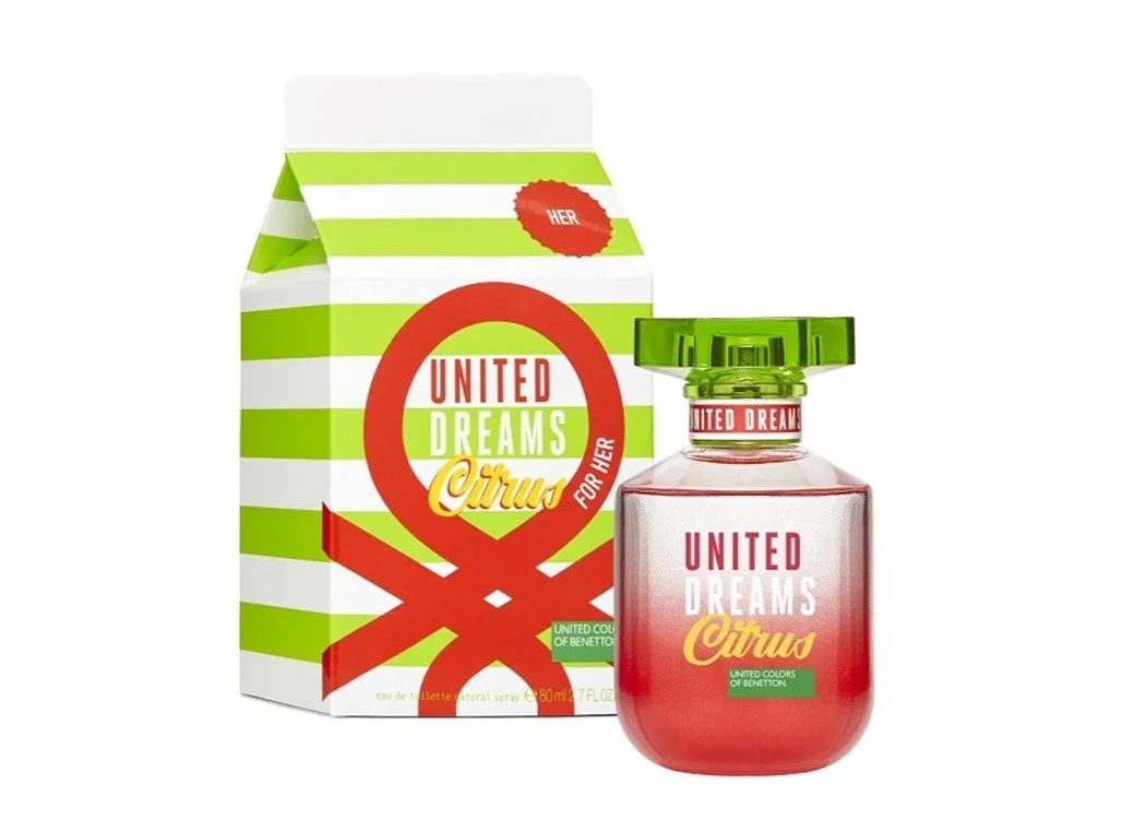 D BENETTON UNITED DREAMS CITRUS 80ML. EDT