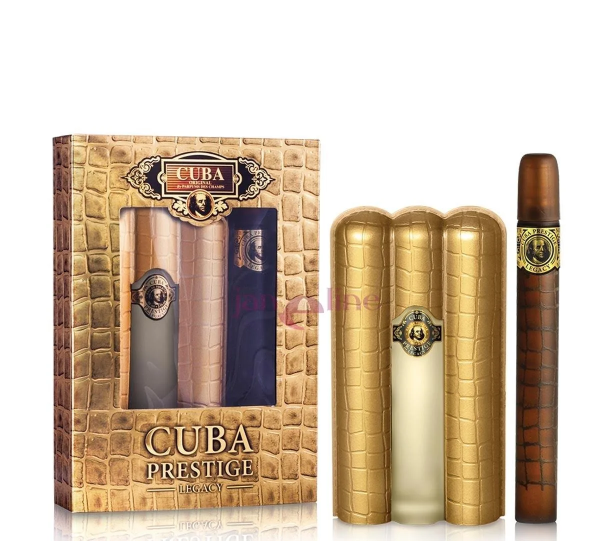 SET C CUBA PRESTIGE LEGACY 90ML. EDT+MINI