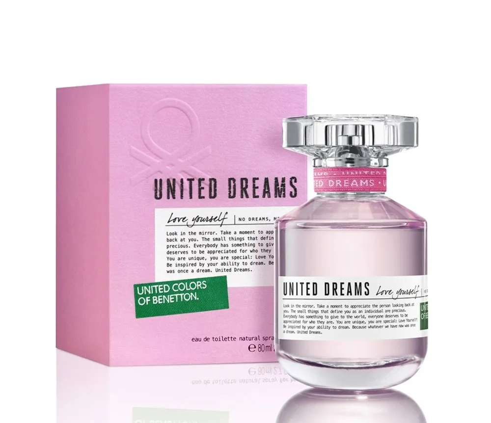 D BENETTON UNITED DREAMS LOVE YOURSELF 80ML. EDT