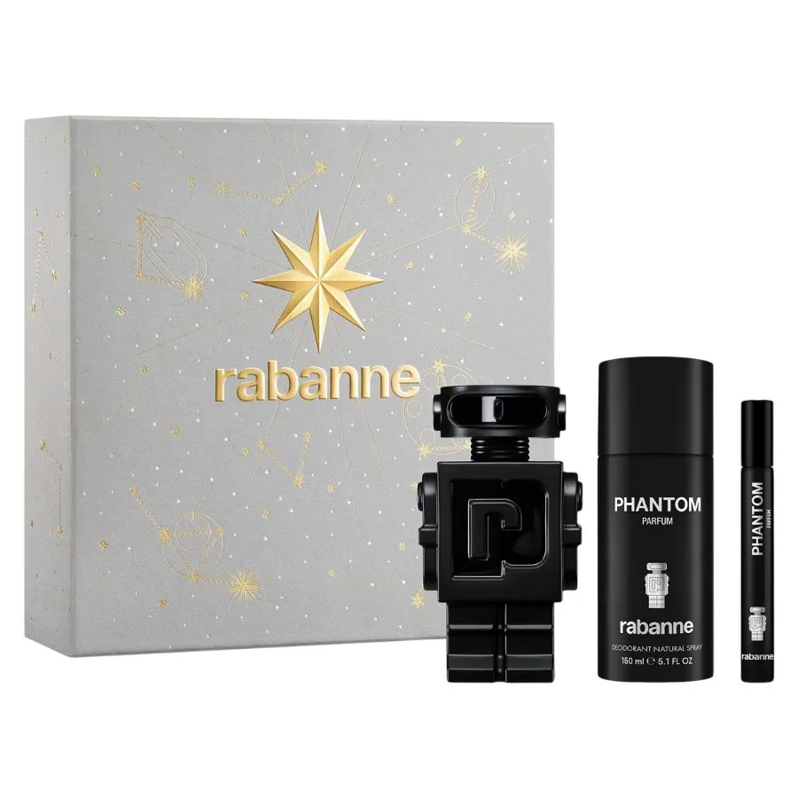 SET C PACO R. PHANTOM PARFUM 100ML.+MINI+DESODORANTE