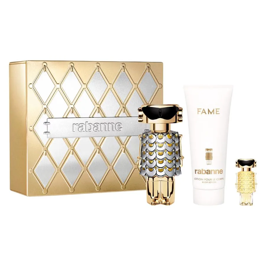 SET D PACO R. FAME 80ML. EDP+CREMA+MINI