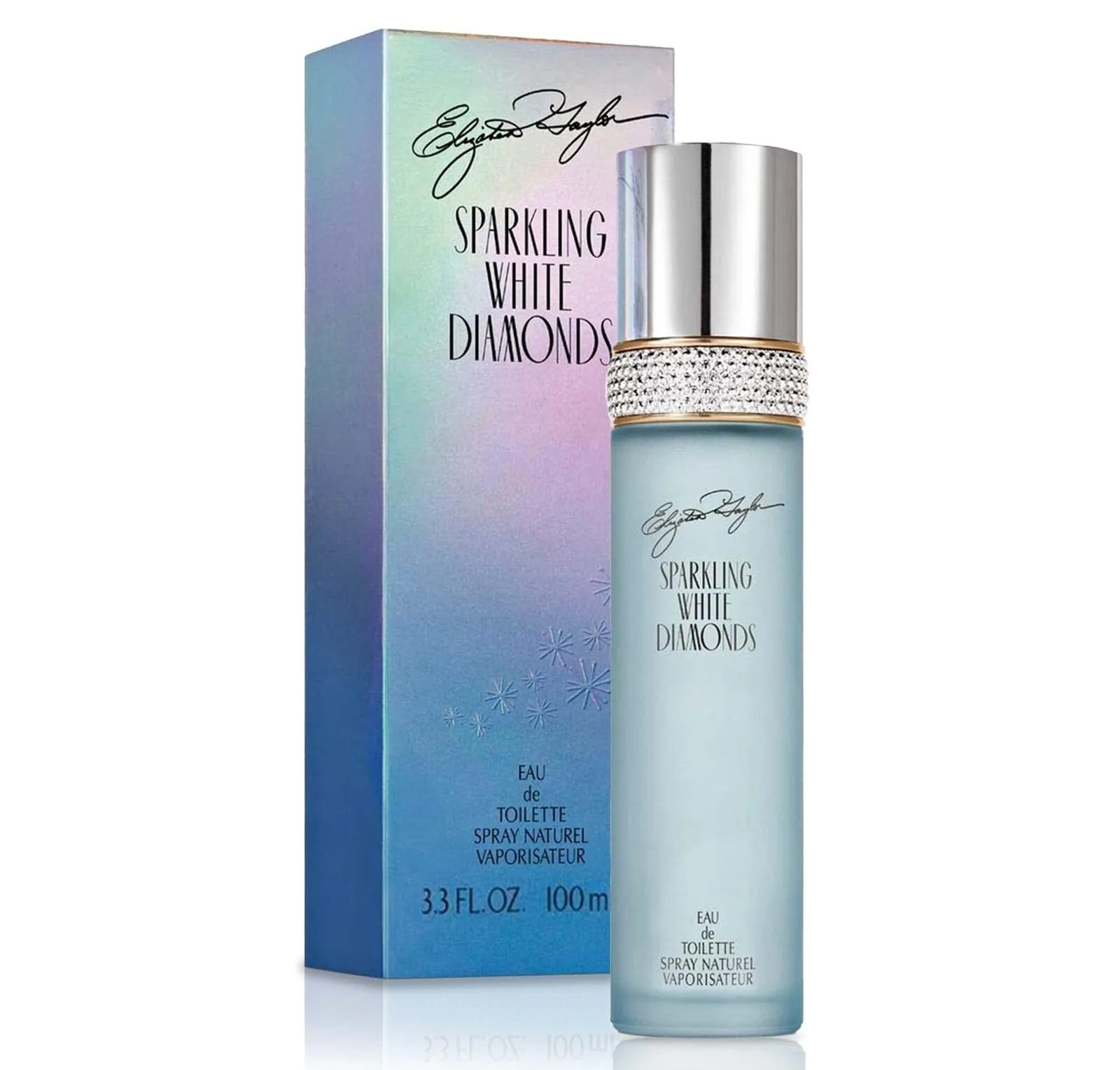 D ELIZABETH T. WHITE DIAMONDS SPARKLING 100ML. EDT