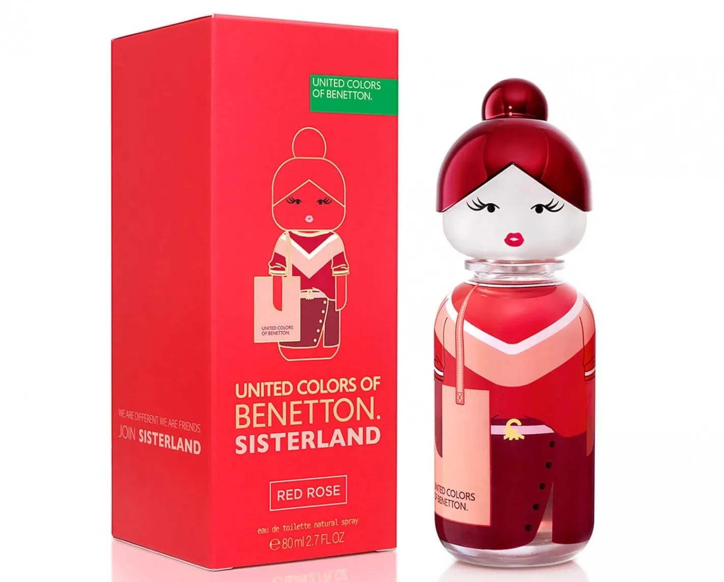 D BENETTON SISTERLAND RED ROSE 80ML. EDT