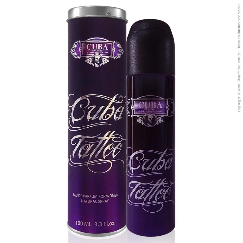 D CUBA TATTOO 100ML. EDP (GUCCI BLACK)