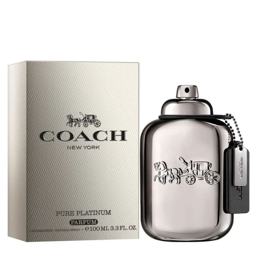 C COACH PURE PLATINUM PARFUM 100ML.