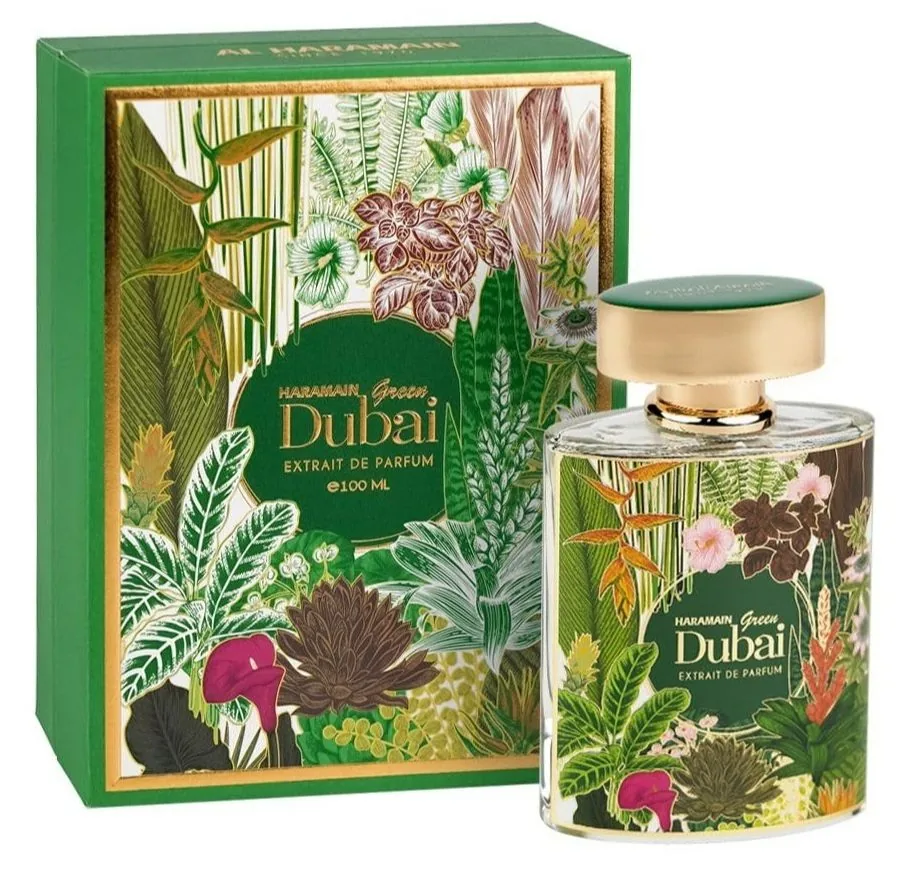 U AL HARAMAIN GREEN DUBAI EXTRAIT DE PARFUM 100ML.