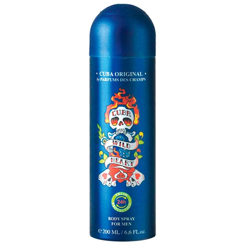 C BODY CUBA WILD HEART 100ML. EDT