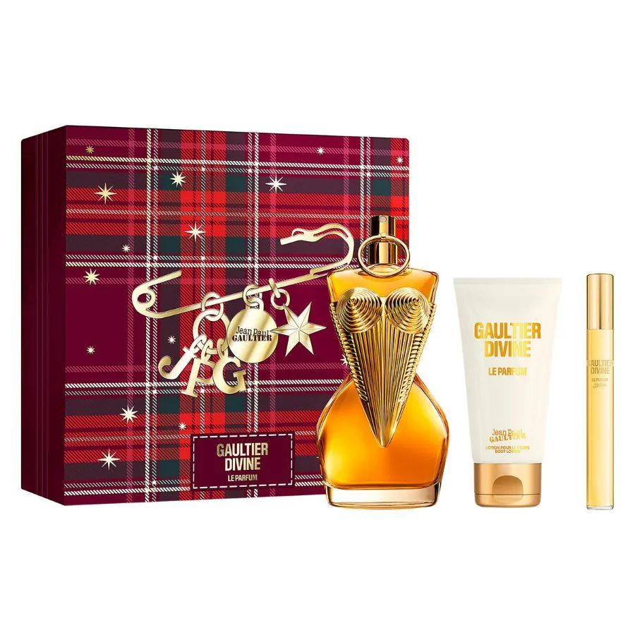 SET D JEAN PAUL G. GAULTIER DIVINE LE PARFUM 100ML. EDP+CREMA+MINI