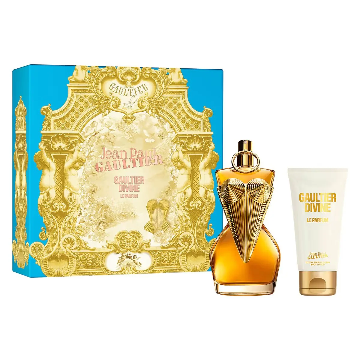 SET D JEAN PAUL G. GAULTIER DIVINE LE PARFUM 100ML. EDP+CREMA