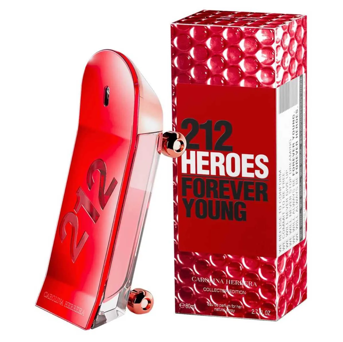 D CAROLINA H. 212 HEROES COLLECTOR 80ML. EDP