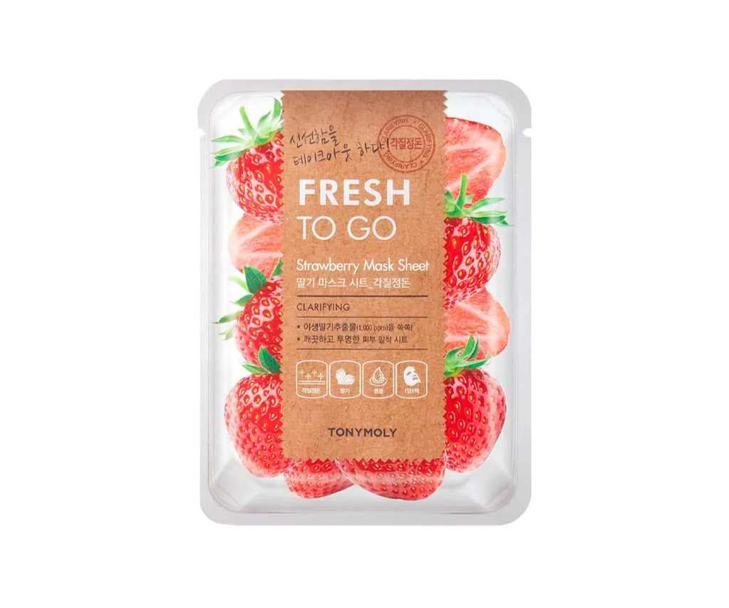 M TONYMOLY FRESH TO GO STRAWBERRY MASK SHEET