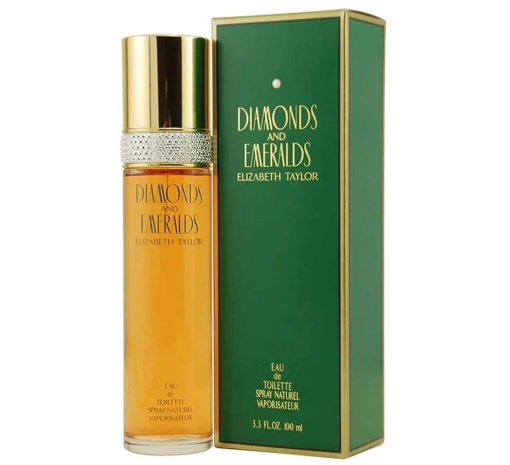 D ELIZABETH T. DIAMONDS & EMERALDS 100ML. EDT