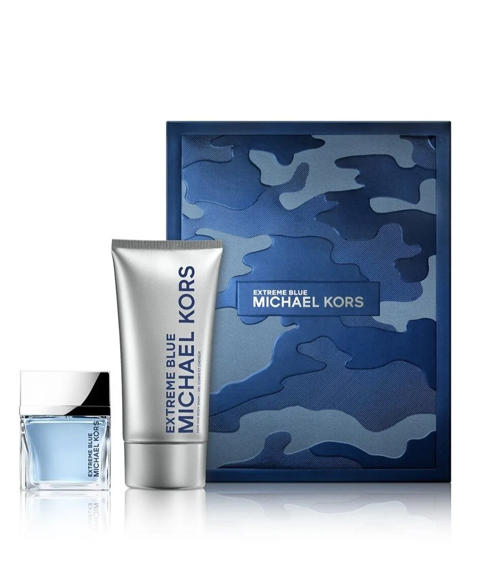 SET C MICHAEL K. EXTREME BLUE 70ML. EDT+GEL