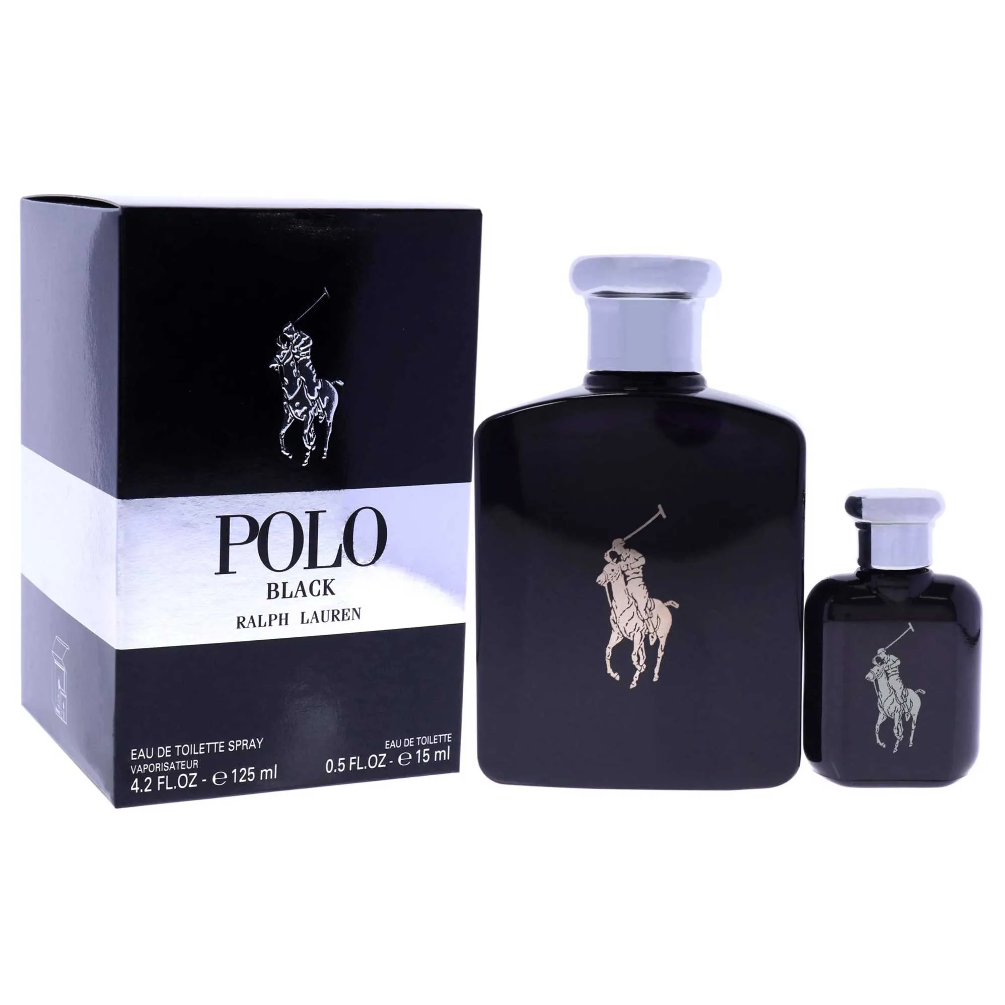 SET C RALPH L. POLO BLACK 125ML. EDT+MINI