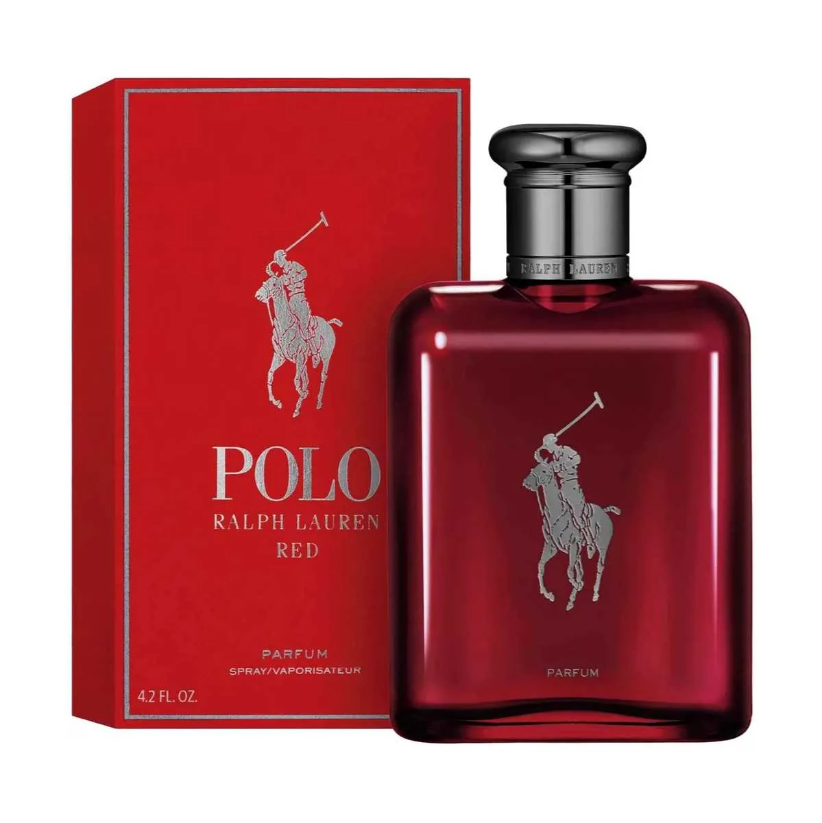 C RALPH L. POLO RED PARFUM 125ML.