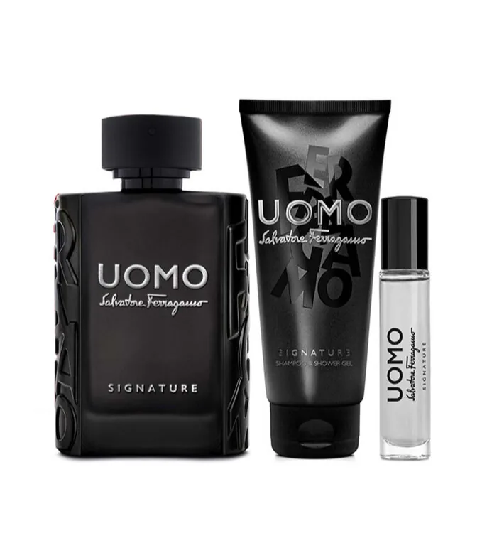 SET C FERRAGAMO UOMO SIGNATURE 100ML. EDP+AFTER+GEL