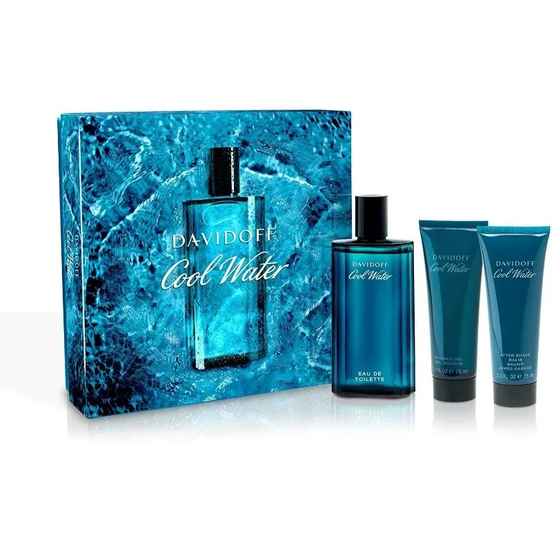 SET C DAVIDOFF COOL WATER 125ML. EDT+AFTER+GEL