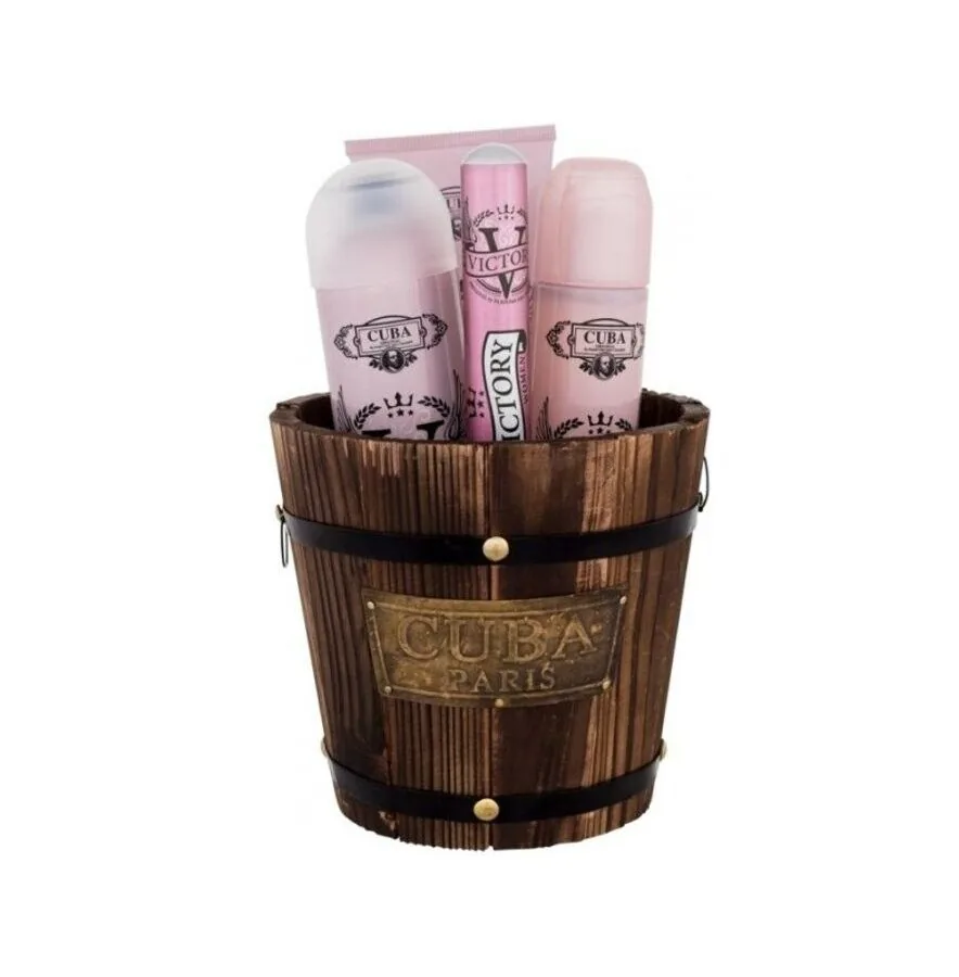 SET D CUBA VICTORY 100ML. EDP+DESODORANTE+CREMA+MI