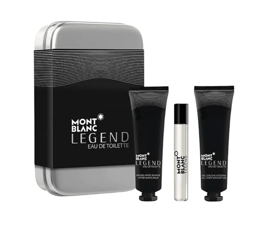 SET C MONT B. LEGEND MINI+GEL+AFTER