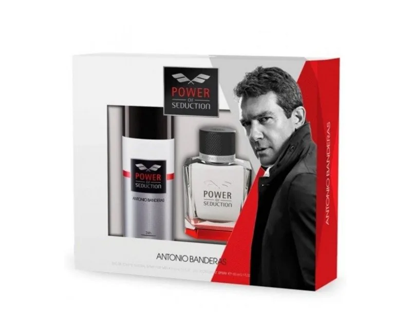 SET C ANTONIO B. POWER OF SEDUCTION 100ML. EDT+DESODORANTE