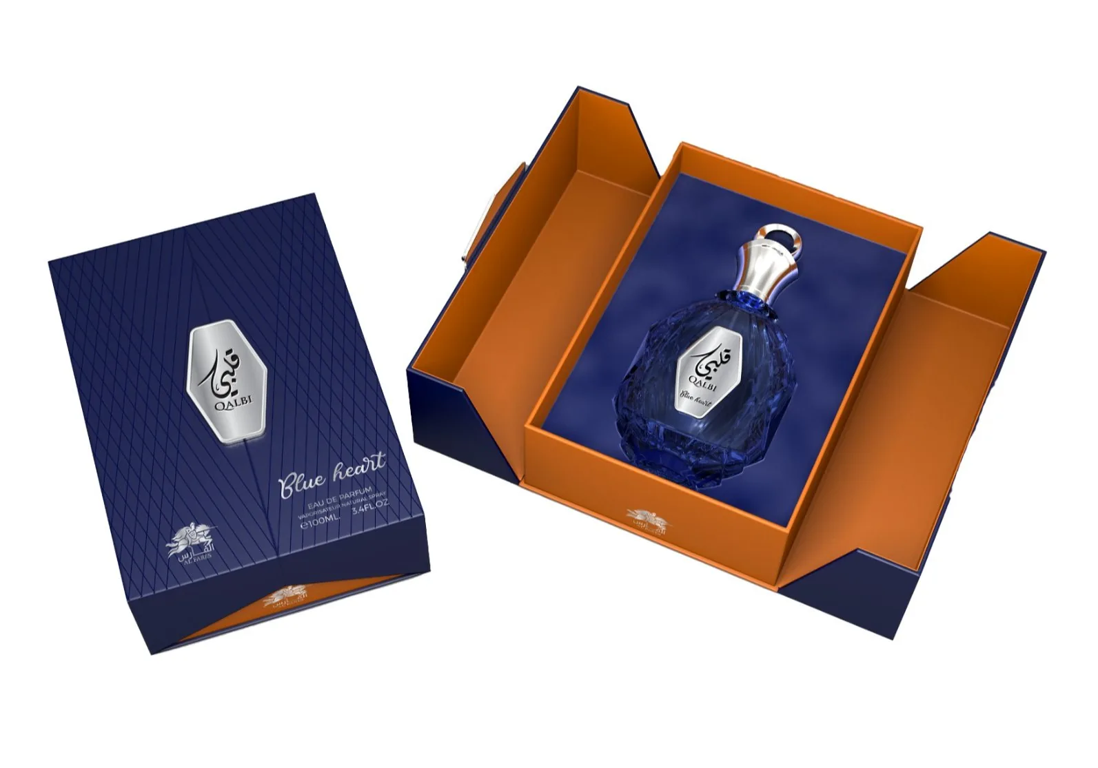 C AL FARES QALBI BLUE HEARTH 100ML. EDP