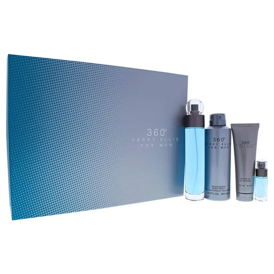 SET C PERRY E. 360° TRAD. 100ML. EDT+DESODORANTE+GEL+MINI