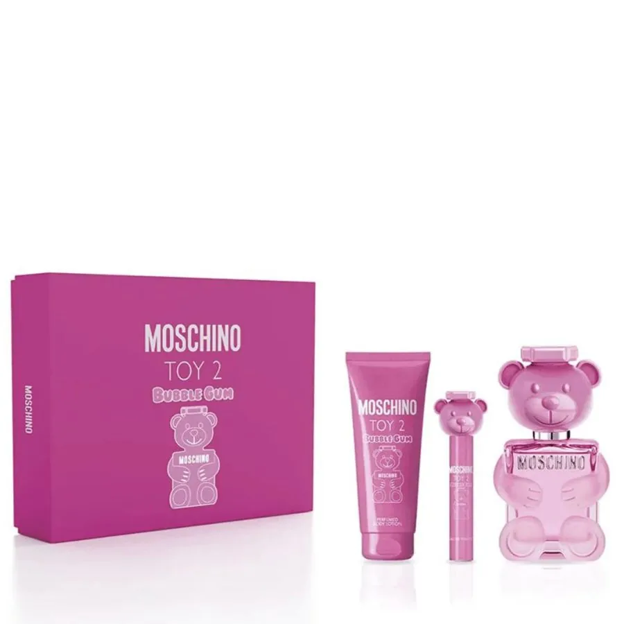 SET D MOSCHINO TOY 2 BUBBLE GUM 100ML. EDT+MINI+CREMA
