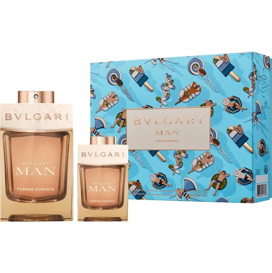 SET C BVLGARI MAN TERRAE ESSENCE 100ML. EDP+MINI