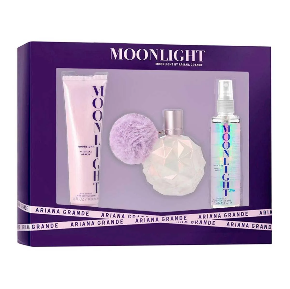 SET D ARIANA G. MOONLIGHT 100ML. EDP+CREMA+BODY