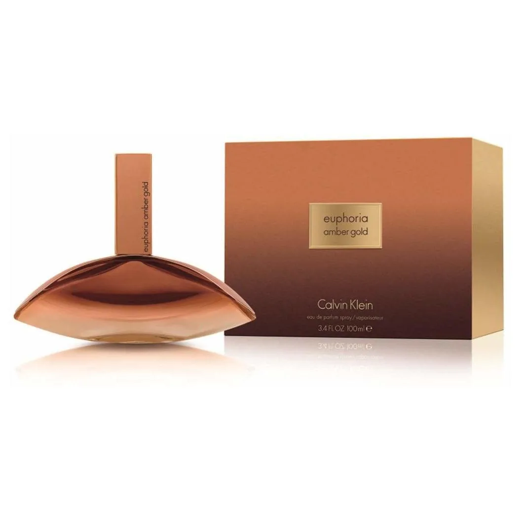 D CALVIN K. EUPHORIA AMBER GOLD 100ML. EDP
