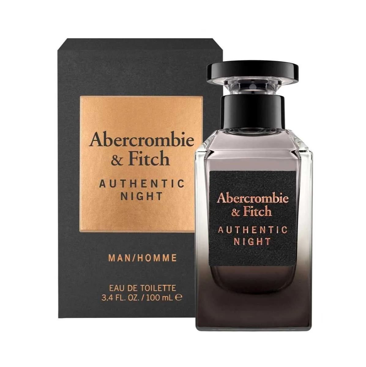 C ABERCROMBIE & F. AUTHENTIC NIGHT 100ML. EDT