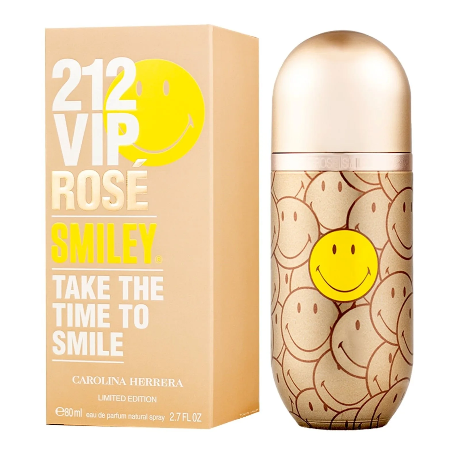 D CAROLINA H. 212 VIP ROSE SMILEY 80ML. EDP