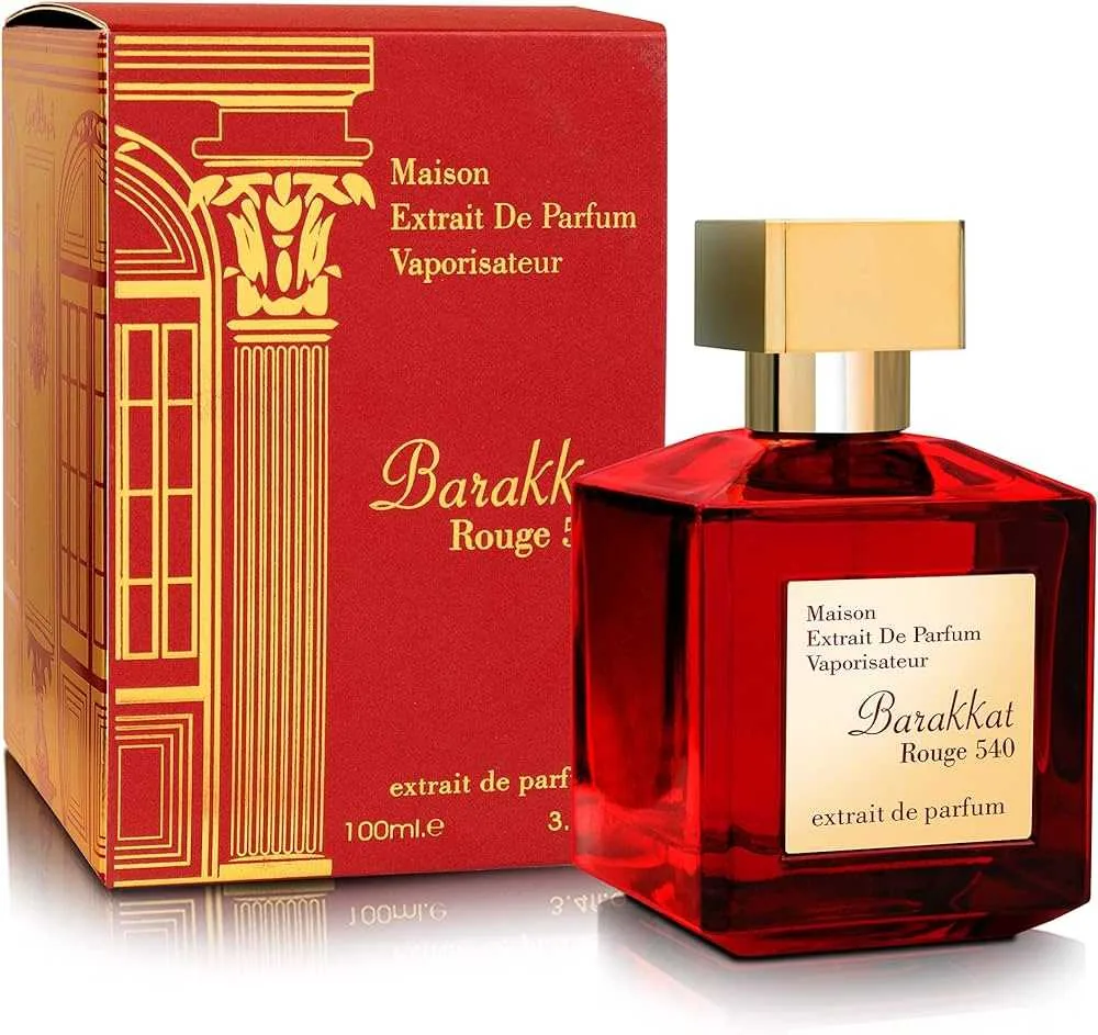 U FRAGRANCE WORLD BARAKKAT ROUGE 540 PARFUM 100ML.