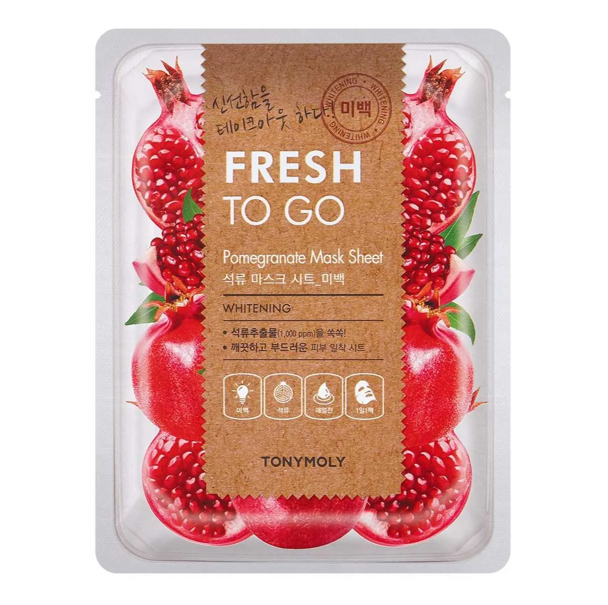 M TONYMOLY FRESH TO GO POMEGRANATE MASK SHEET