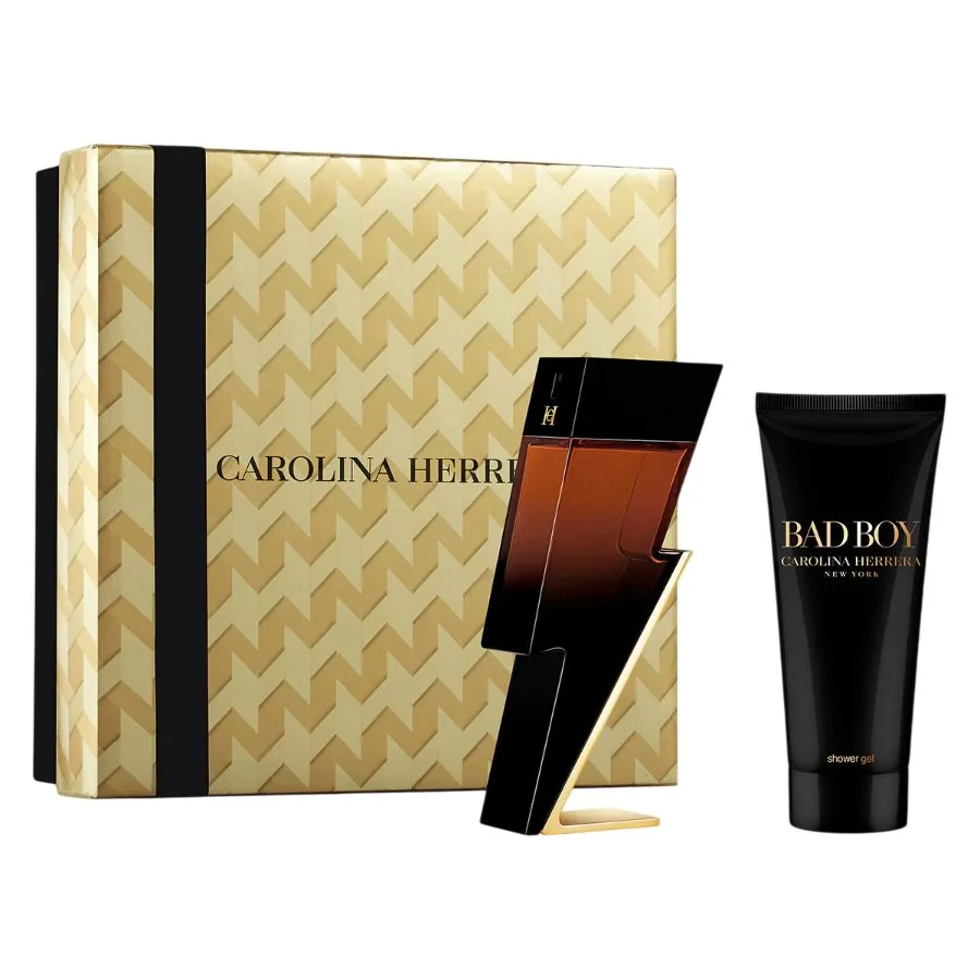 SET C CAROLINA H. BAD BOY ELIXIR 100ML. EDP+GEL