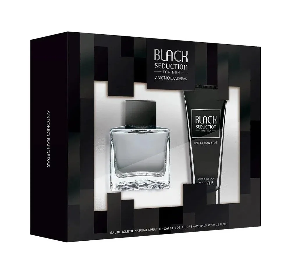 SET C ANTONIO B. BLACK SEDUCTION 100ML. EDT+AFTER