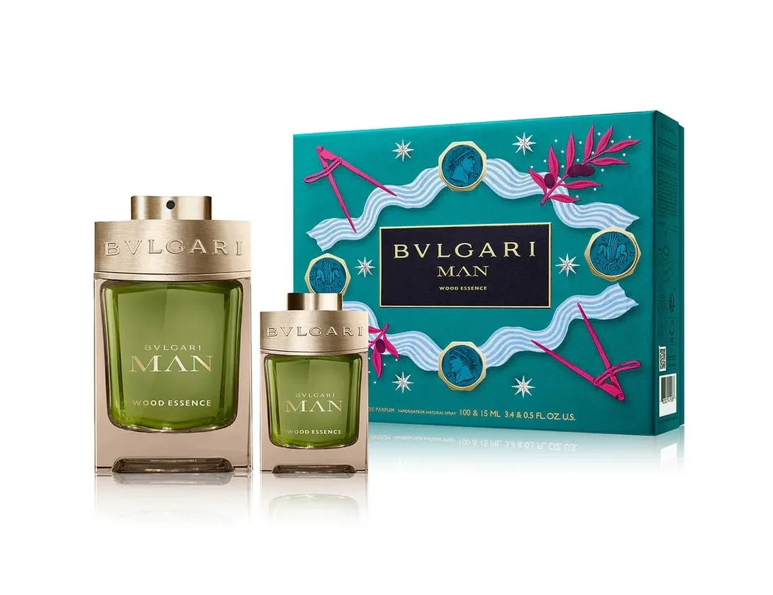 SET C BVLGARI WOOD ESSENCE 100ML. EDP+MINI