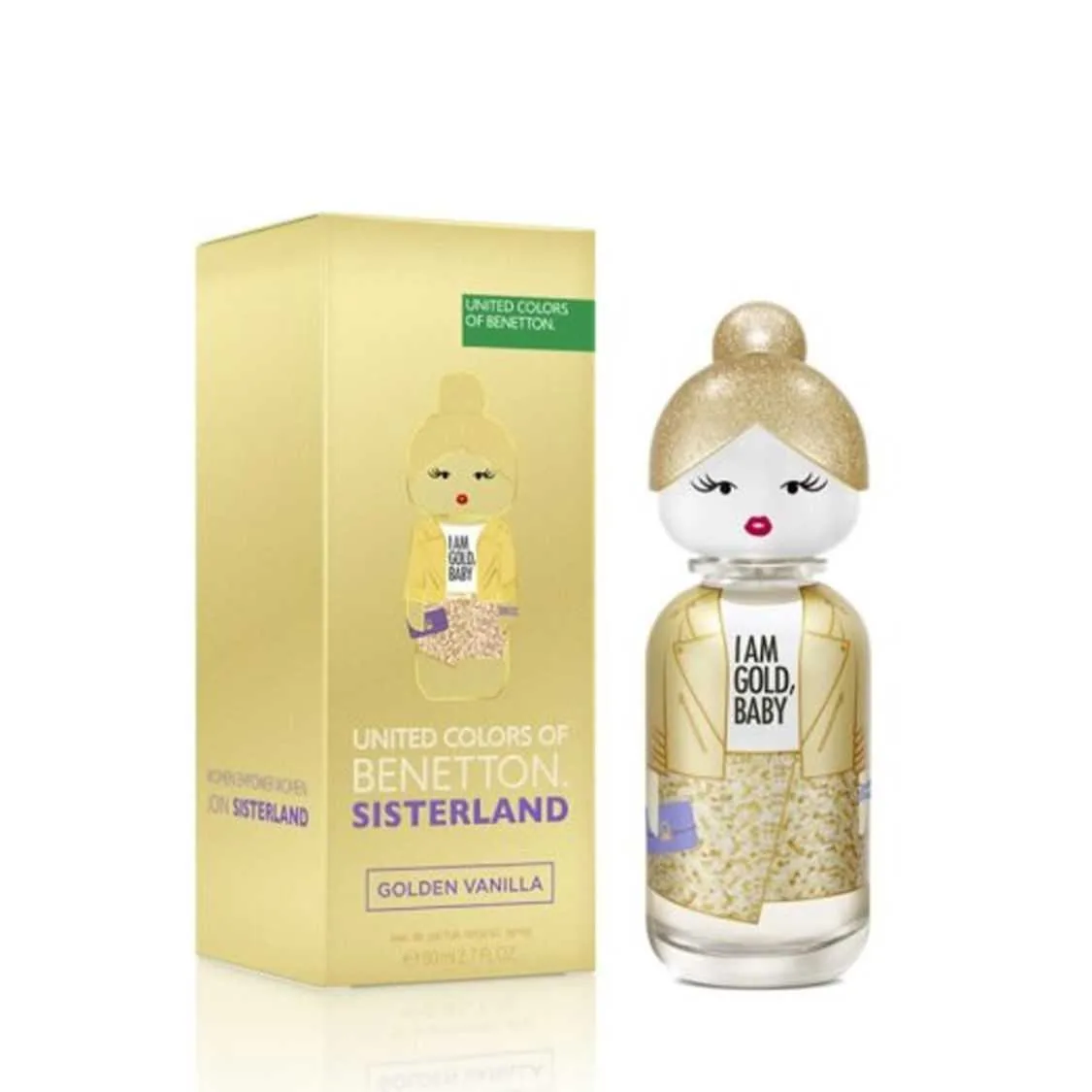 D BENETTON SISTERLAND GOLDEN VANILLA 80ML. EDP