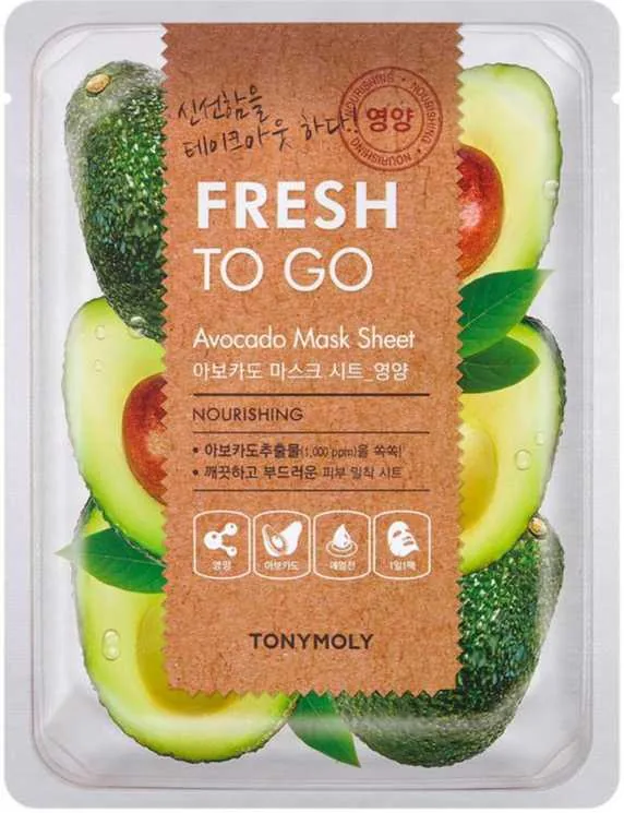 M TONYMOLY FRESH TO GO AVOCADO MASK SHEET
