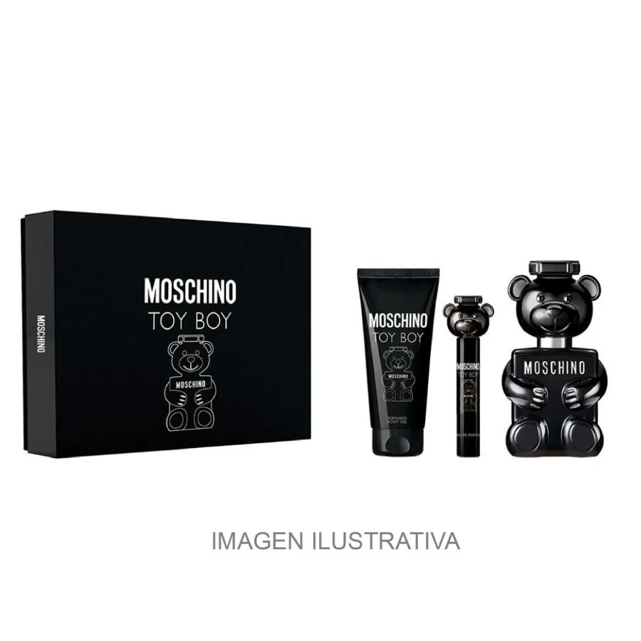 SET C MOSCHINO TOY BOY 100ML. EDP+GEL+MINI