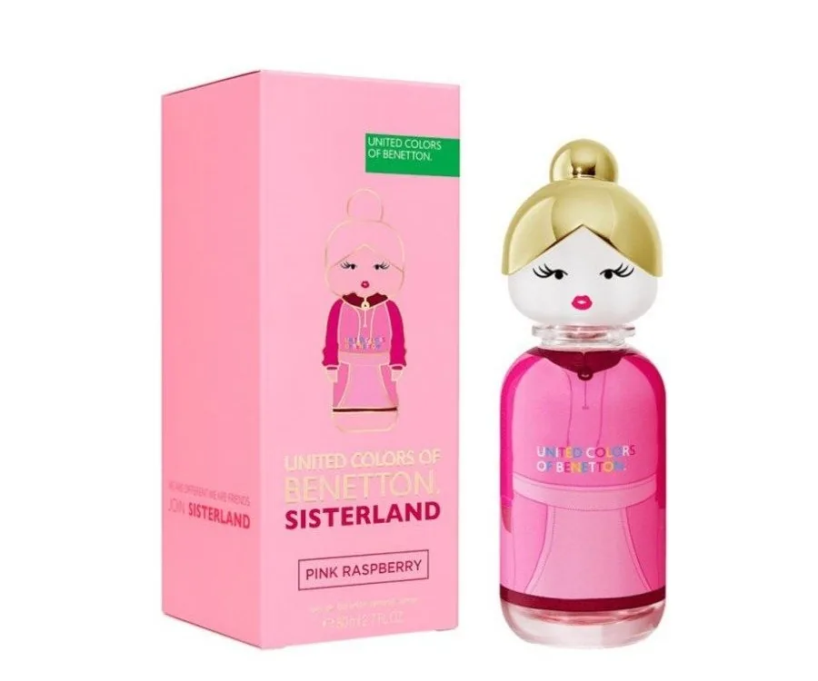 D BENETTON SISTERLAND PINK RASPBERRY 80ML. EDT