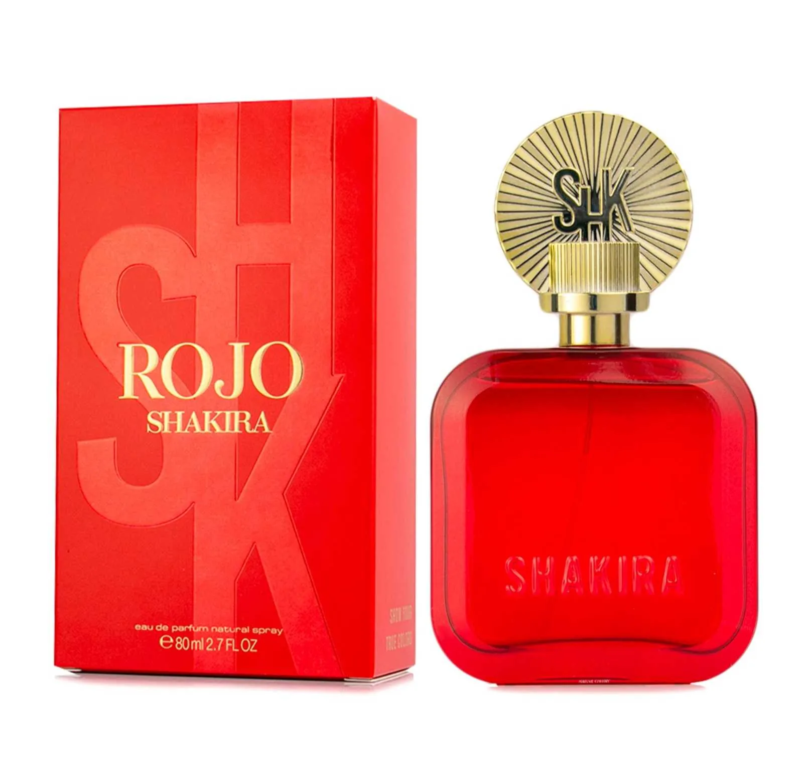 D SHAKIRA ROJO 80ML. EDP