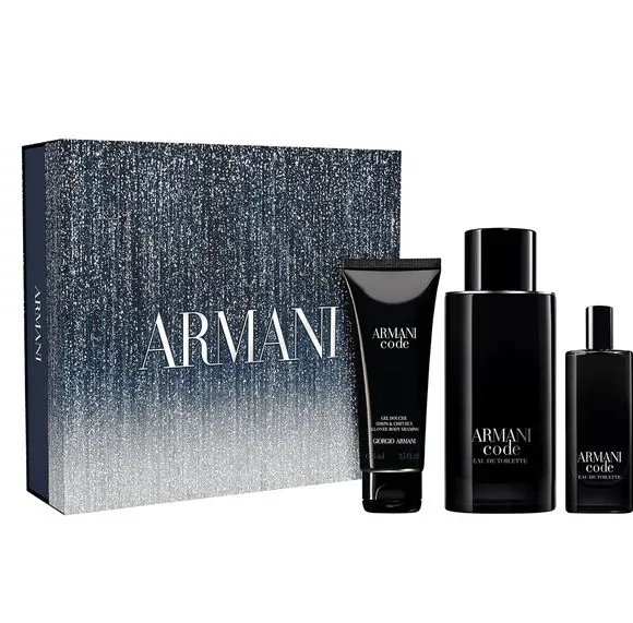 SET C GIORGIO A. ARMANI CODE 125ML. EDT+GEL+MINI