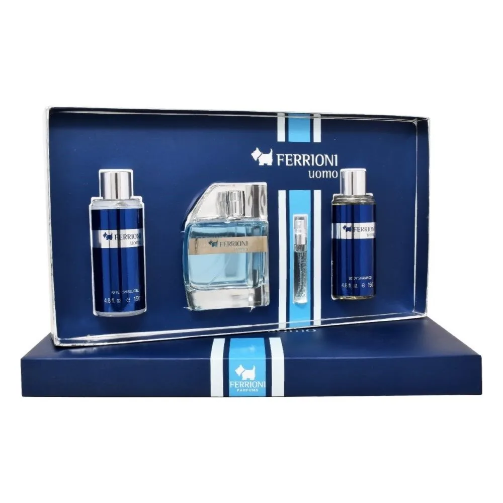 SET C FERRIONI UOMO 100ML. EDT+AFTER+MINI+SHAMPOO