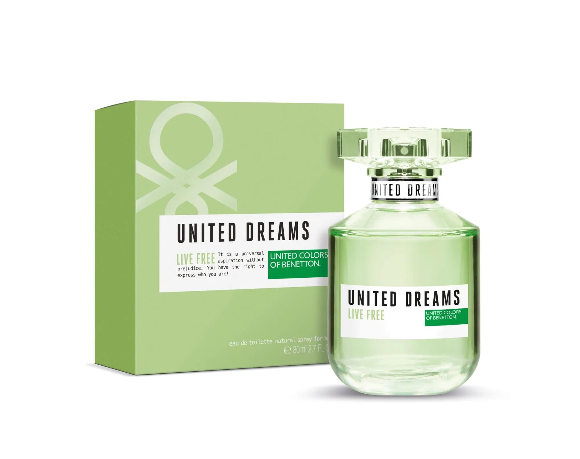 D BENETTON UNITED DREAMS LIVE FREE 80ML. EDT