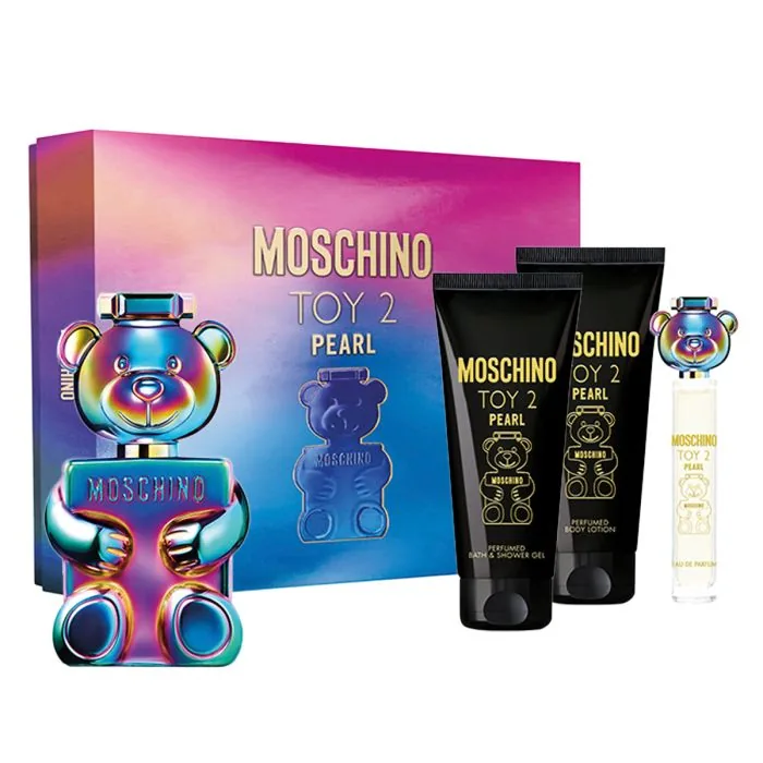 SET U MOSCHINO TOY 2 PEARL 100ML. EDP+CREMA+GEL+MI