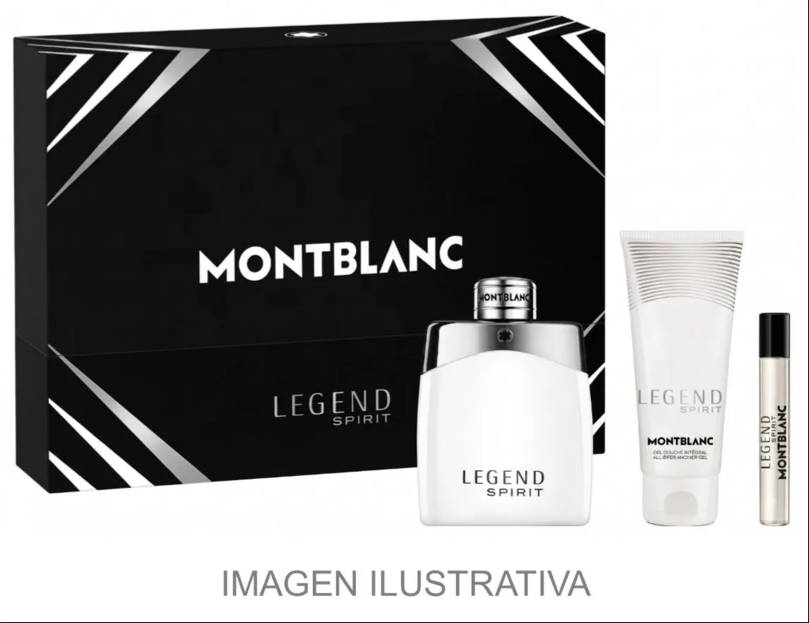 SET C MONT B. LEGEND SPIRIT 100ML. EDP+MINI+GEL