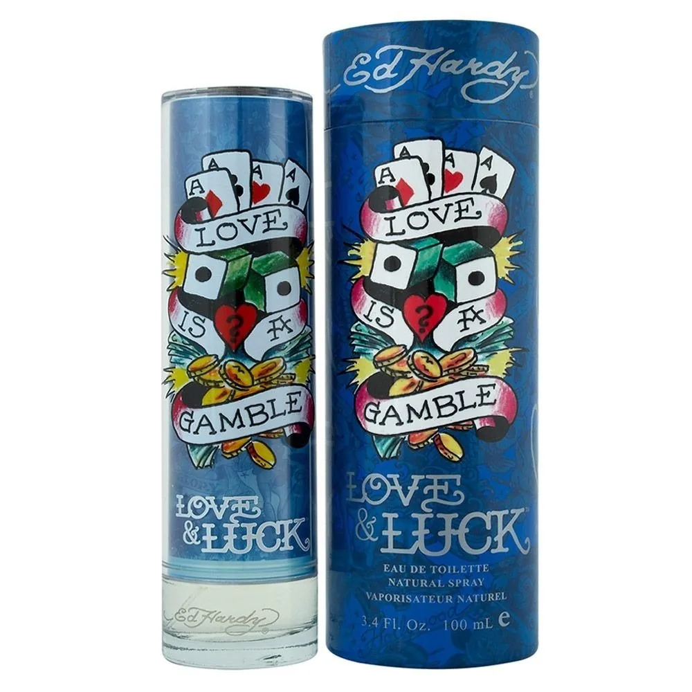 C ED HARDY LOVE & LUCK 100ML. EDT